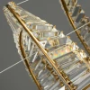 Люстра  світлодіодна Люстра KROWN 80cm  сучасна LED Anzazo купити 22132грн.