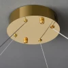 Люстра  світлодіодна Люстра KROWN 80cm  сучасна LED Anzazo купити 22132грн.