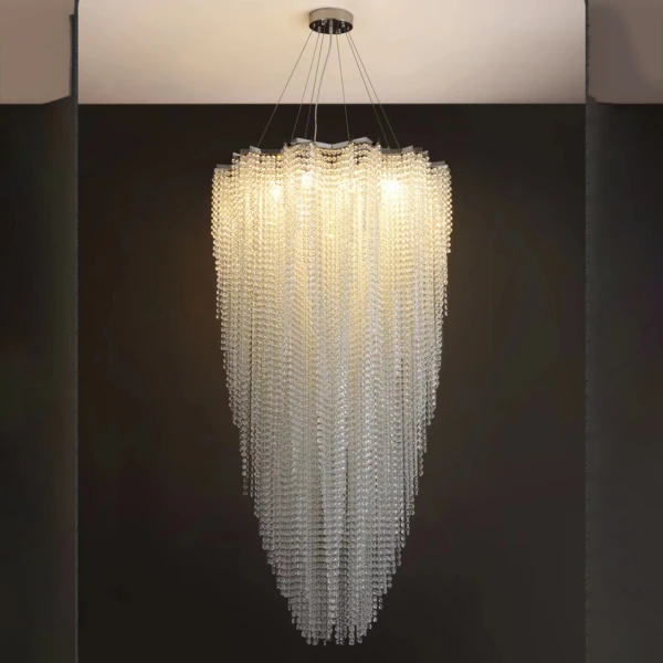 Підвісна світлодіодна люстра CASCADE D60   LED Deprimo купити 212219грн.