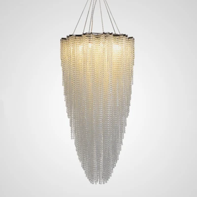 Підвісна світлодіодна люстра CASCADE D100 у вітальню LED