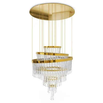 Підвісна світлодіодна люстра ESTELLA D120 LED