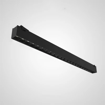 Подвесной светильник Belt light LINEAR 64cm черный светодиодная в зал
