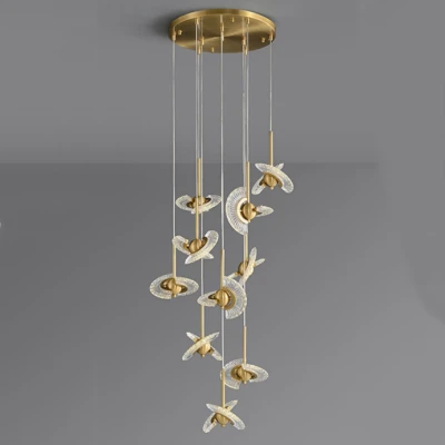 Подвесной светильник PHOENIX LUX COMBO D48 L10 светодиодная в гостиную
