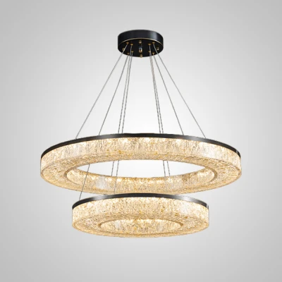 Люстра світлодіодна Кільцева OLAGUS B Black LED