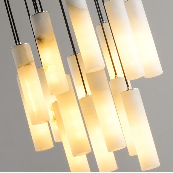 Підвісний світильник MARBLE ELIT L18 у вітальню сучасна LED Deprimo купити 134451грн.