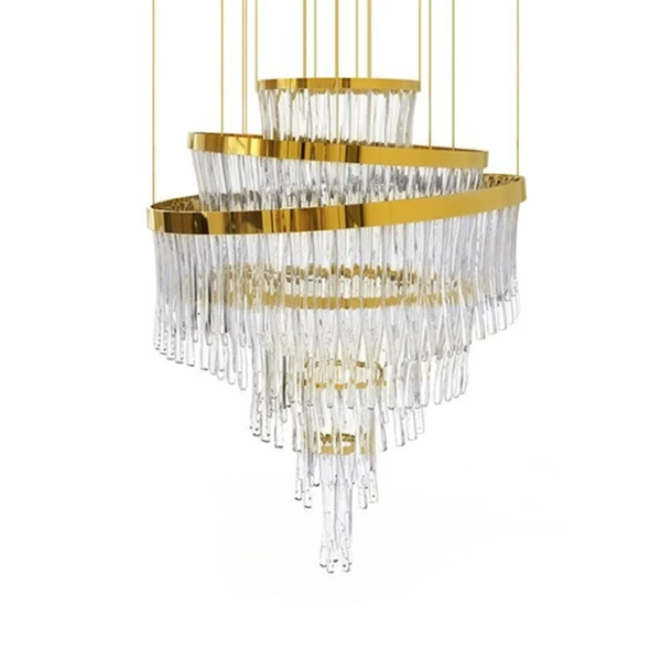Підвісна світлодіодна люстра ESTELLA D150 LED