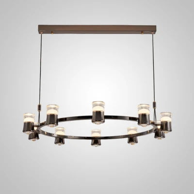 Підвісна світлодіодна люстра MEDVIN D95 LED