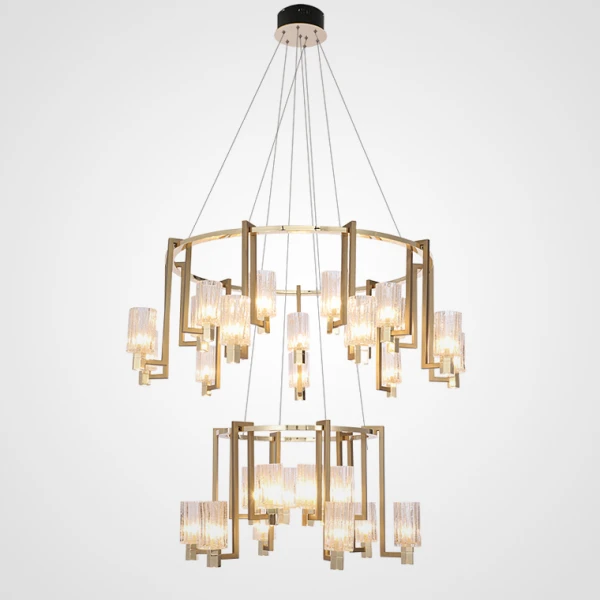 Люстра  світлодіодна  Підвісна кільцева люстра KRISTEL D110 30 lamps   LED Deprimo купити 207299грн.