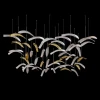 Подвесная декоративная композиция (Индивидуальный расчёт) (DEPRIMO: LC0189) — каскадный светильник