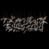 Подвесная декоративная композиция (Индивидуальный расчёт) (DEPRIMO: LC0189) — каскадный светильник