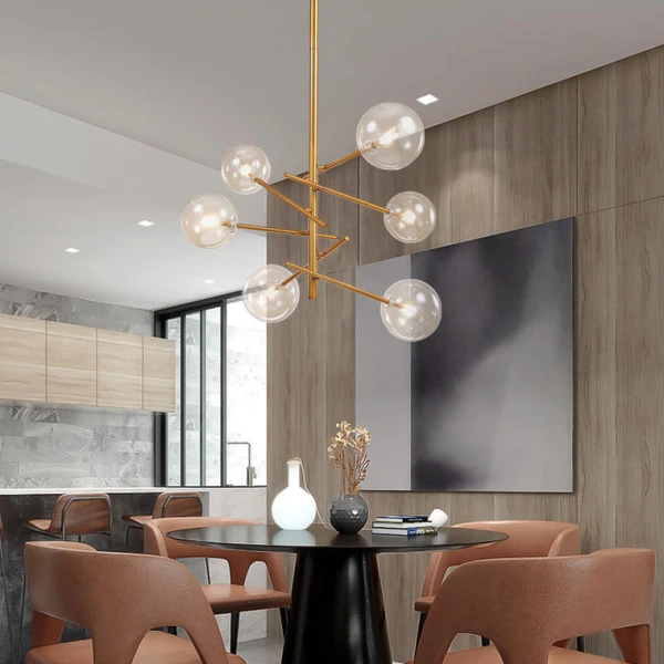 Люстра світлодіодна STOOLS у вітальню LED