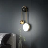 BALANCE WALL Бра - дизайнерский настенный светильник — цвет белый, из материала металл, стиль модерн середины века