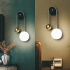BALANCE WALL Бра - дизайнерский настенный светильник — цвет белый, из материала металл, стиль модерн середины века