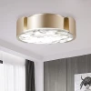 Светильник потолочный светодиодный LED MARMO — потолочный светильник, цвет белый і золото, из материала металл, искусственный мрамор, стиль модерн