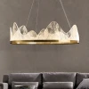 Підвісна світлодіодна люстра REGINA D80 D50 Brass   LED Deprimo купити 146353грн.