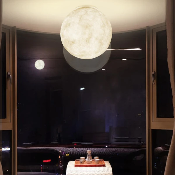 Светильник потолочный светодиодный LED MOON — потолочный светильник, цвет белый, стиль модерн