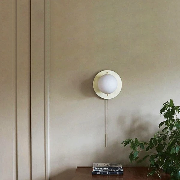 SIGNAL SCONCE Бра - дизайнерский настенный светильник — цвет белый, стиль модерн