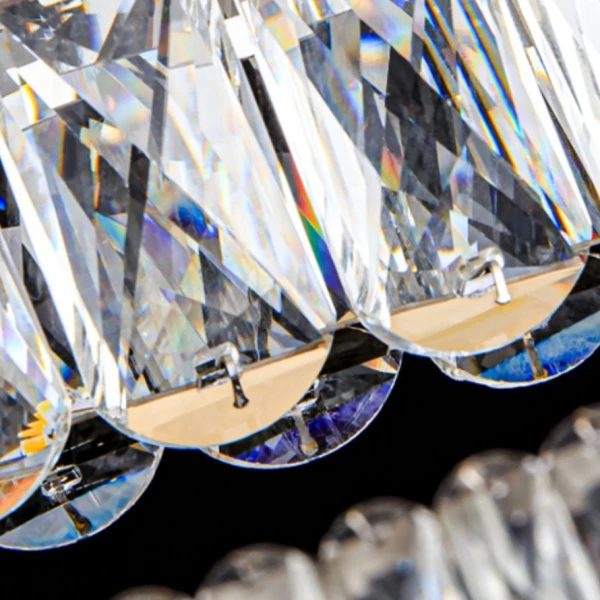 Підвісна світлодіодна люстра SEFENIAS D40+60+80+100 у вітальню LED