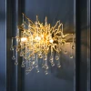 Бра на стіну над ліжком  GOLDEN CRYSTAL WALL Anzazo купити 16524грн.