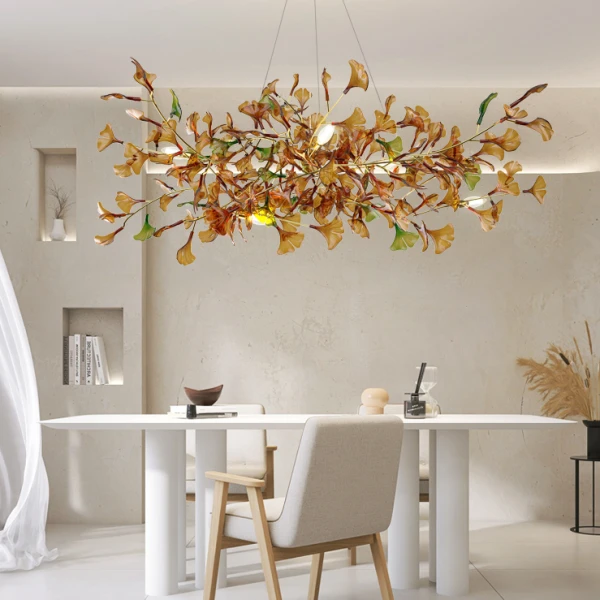 Підвісна світлодіодна люстра ELLING B L150 Amber   LED Deprimo купити 150168грн.