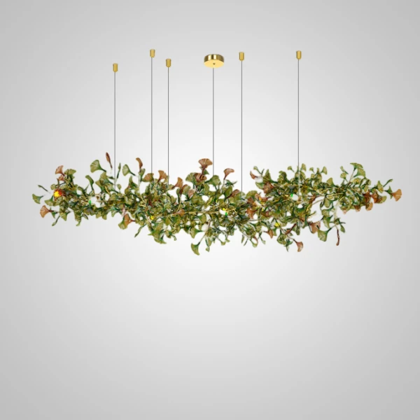 Підвісна світлодіодна люстра ELLING B L200 Green LED