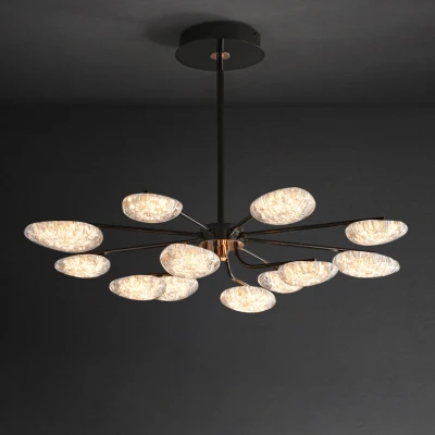 Стельова світлодіодна люстра EVIAN D60 LED
