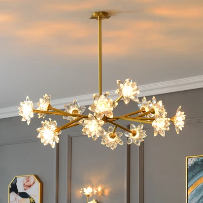 Люстра світлодіодна LOTOS TWO D90 у вітальню LED