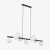 Люстра TK Lighting Estera 9 дерев'яна 10273