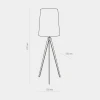 Торшер TK Lighting Walz белый 5047