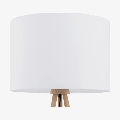 Торшер TK Lighting Tokyo Сосна-Білий чорний 5299
