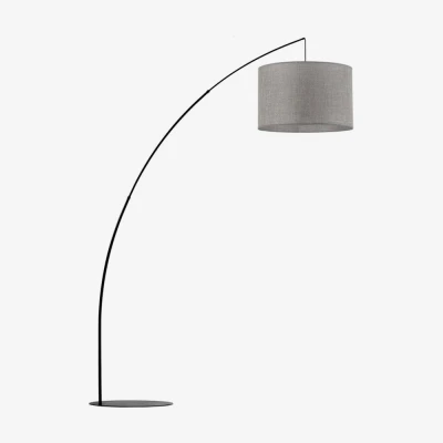 Торшер TK Lighting Moby сірий 5487