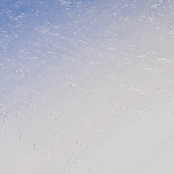 Гнучка керамічна панель Травертин 21-Gradient-Blue 600-1200-3 мм