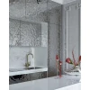 Декоративна нержавіюча сталь Водна брижа Middle Water Хром MTL14751 - 3000-1220-0.5 мм