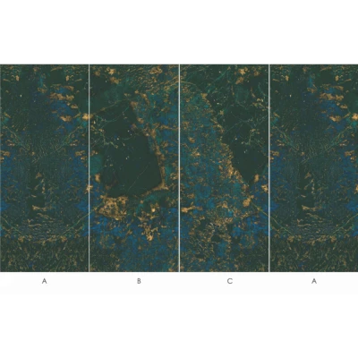 Стінова панель CROWN Широкоформатна 80022P-1 Кварцит Авокадо - 2800-1220-8 мм
