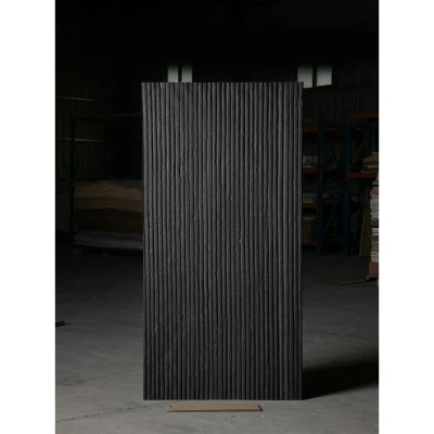 Гнучка керамічна панель KBS-P20287-Black Чорний 600-1200-7 мм