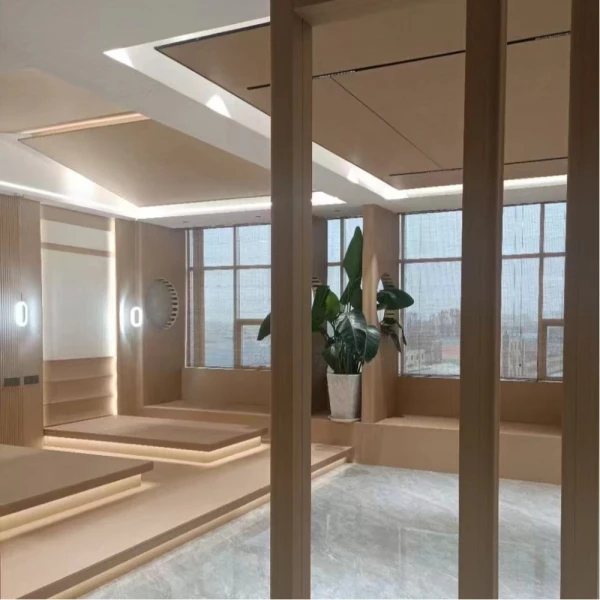 Стеновая панель ECO P125 текстиль Агатовый серый