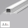 Профиль соединительный под LED ленту для панелей 6 мм серебристый