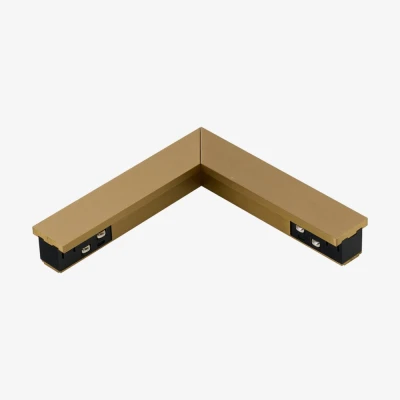 З'єднувач кутовий для магнітного шинопроводу Azzardo SIGMA TRACK MAGNETIC ELECTRIC CORNER CONNECTOR A золотий
