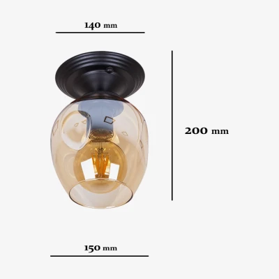 Накладной точечный светильник Levistella 756XPR0231F-1 + BR черный